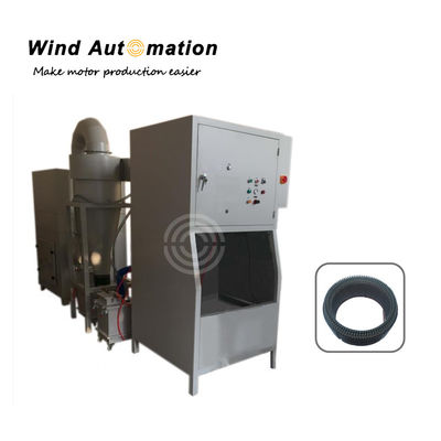 Middle Size WIND-HDP Hybrid EV Car Motor Stator Coil Conductor Powder Coating Machine