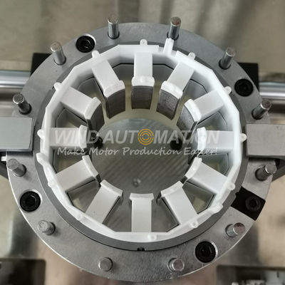 Middle Size 650 Kg Brushless Motor Stator Tooth Coil Winding / Needle Winding Machine