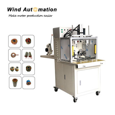 Spindle Speed 0-2000 Rpm 220V Skewed Slot Stator Neelde Winding Machine for Small BLDC Motor