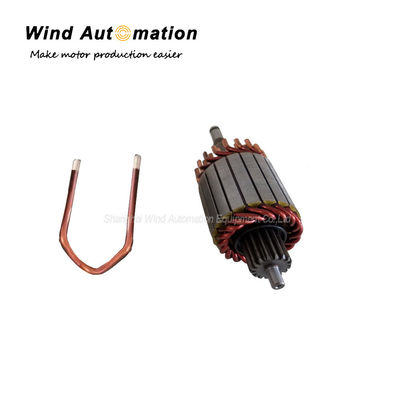 Armature Round Wire Conductor Coils Shaping Machine