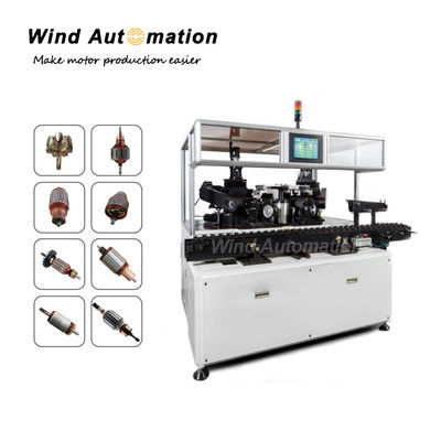 Middle Size Fully Automatic 5-Station Starter Armature Balancing Machine for 100 Sets/Year