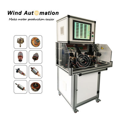 Middle Size WIND-ST-1 AC Motor Starter Motor Armature Testing Machine Bar to Bar Resistance