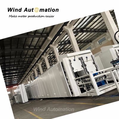 Middle Size WIND-HDP Hybrid EV Car Motor Stator Coil Conductor Powder Coating Machine