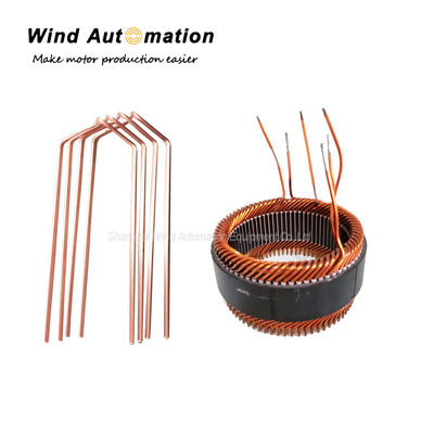 100 Sets/Year Flat Wire Hair Pin Forming Machine for Hybrid Vehicle Motor Stators