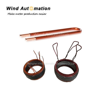 100 Sets/Year Flat Wire Hair Pin Forming Machine for Hybrid Vehicle Motor Stators