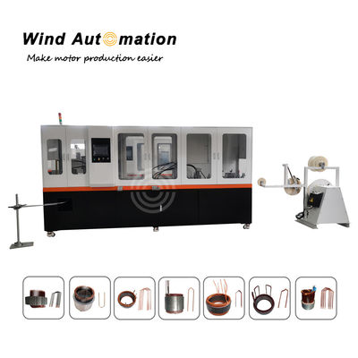 Middle Size Stator Rectangle Wire Forming Machine for Hybrid Automobile Car Motor 100 Sets/Year