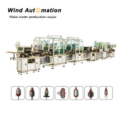 100 Sets/Year WIND-APL Armature Automatic Production Assembly Line for Mass Production