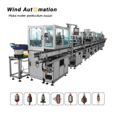 WIND-APL Air Conditioner Armature Automatic Production Winding Line for Stable Output