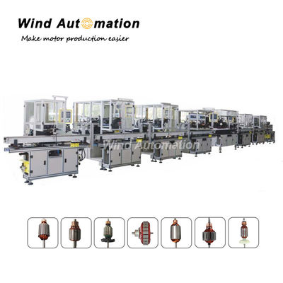 100 Sets/Year Fully Automatic Motor Armature Production Machine for Consistent Output