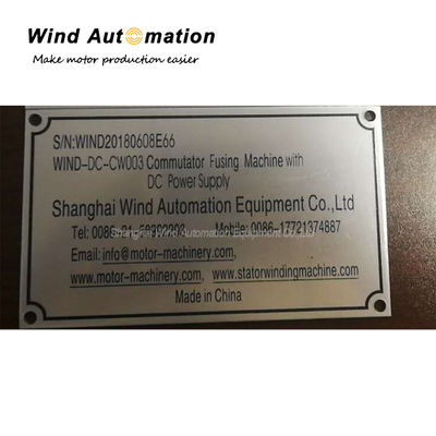 WIND-AC-CW001 Miyachi Welding Power Commutator Hot Stacking Machine with Middle Size