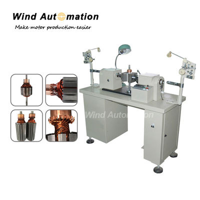 Middle Size Manual Armature Coil Winding Machine 100 Sets/Year