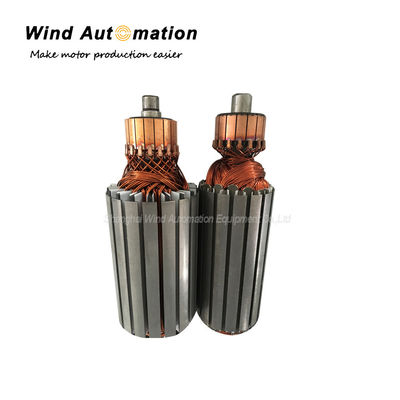 500.000kg Package Gross Weight Two Flier Winding Machine for Hook Type Commutator Armature