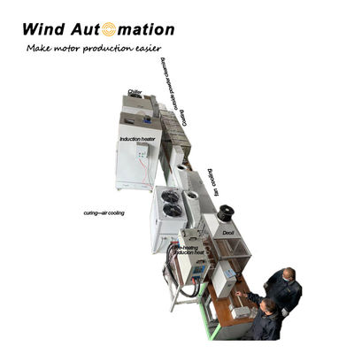 Automatic Armature Powder Coating Machine Middle Size 100 Sets/Year Output