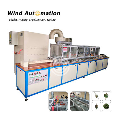 Automatic Armature Powder Coating Machine Middle Size 100 Sets/Year Output