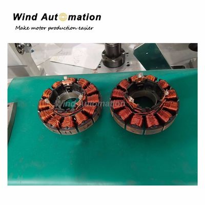 12 Pole Outrunner Stator Coil Winding Shaping Machine