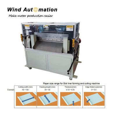 Insulation Paper Forming and Cutting Machine for Motor Stator Slot Liner