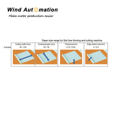 Insulation Paper Forming and Cutting Machine for Motor Stator Slot Liner